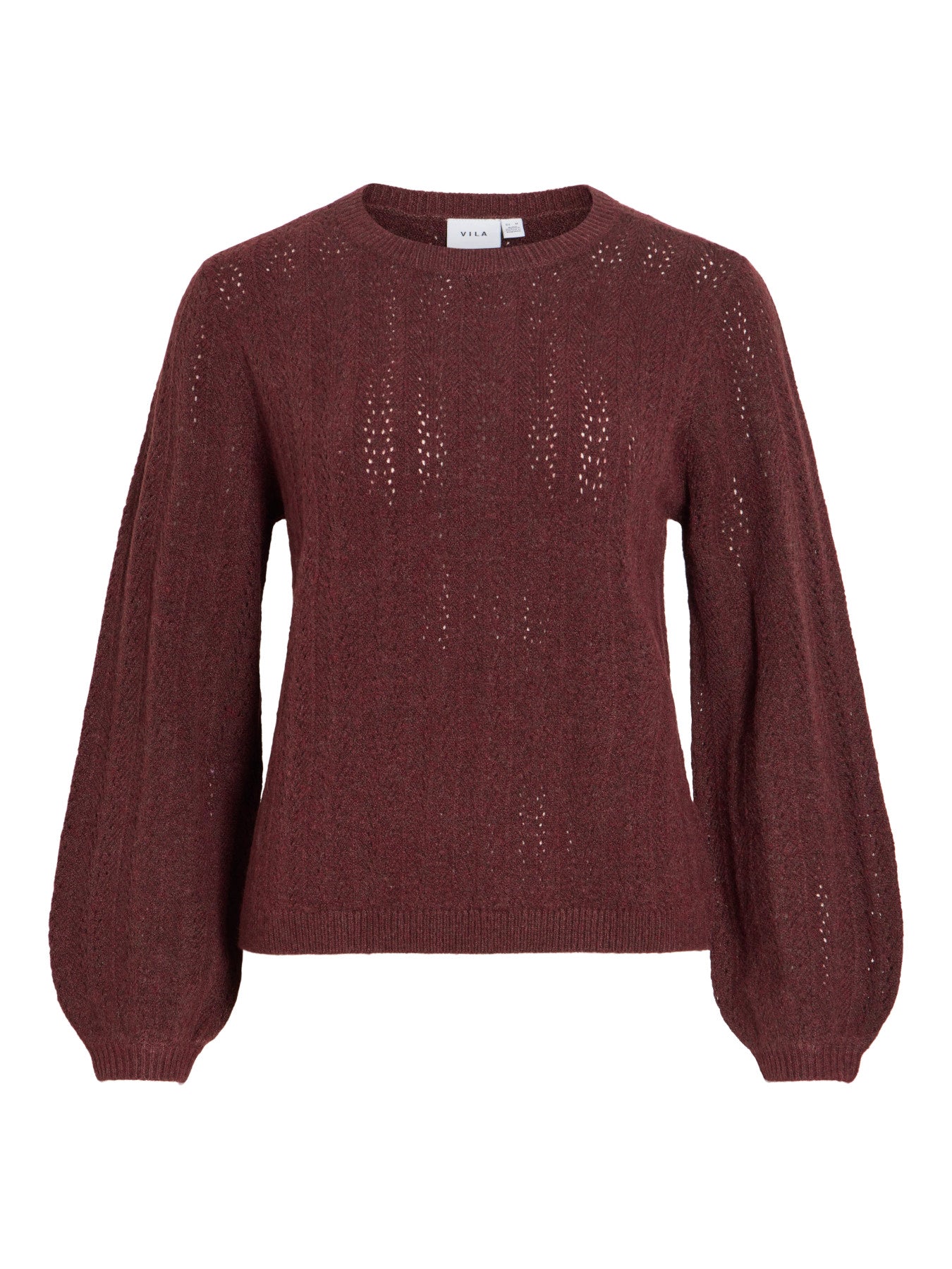 Liga Pointelle Long Sleeve Top