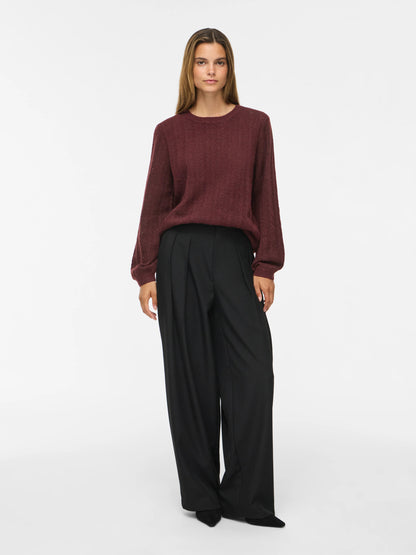 Liga Pointelle Long Sleeve Top