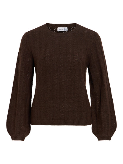 Liga Pointelle Long Sleeve Top