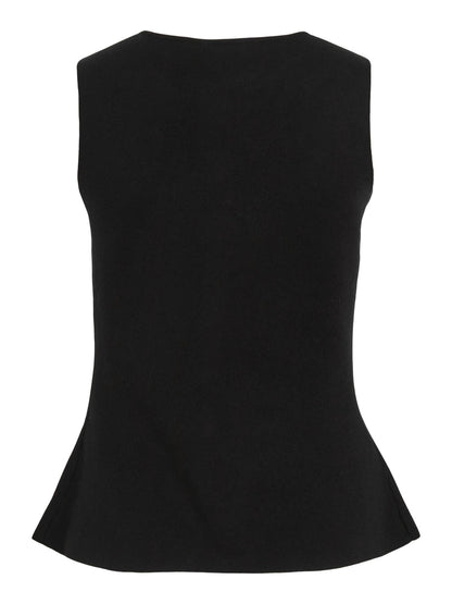 Gabe O-Neck Waistcoat Knit