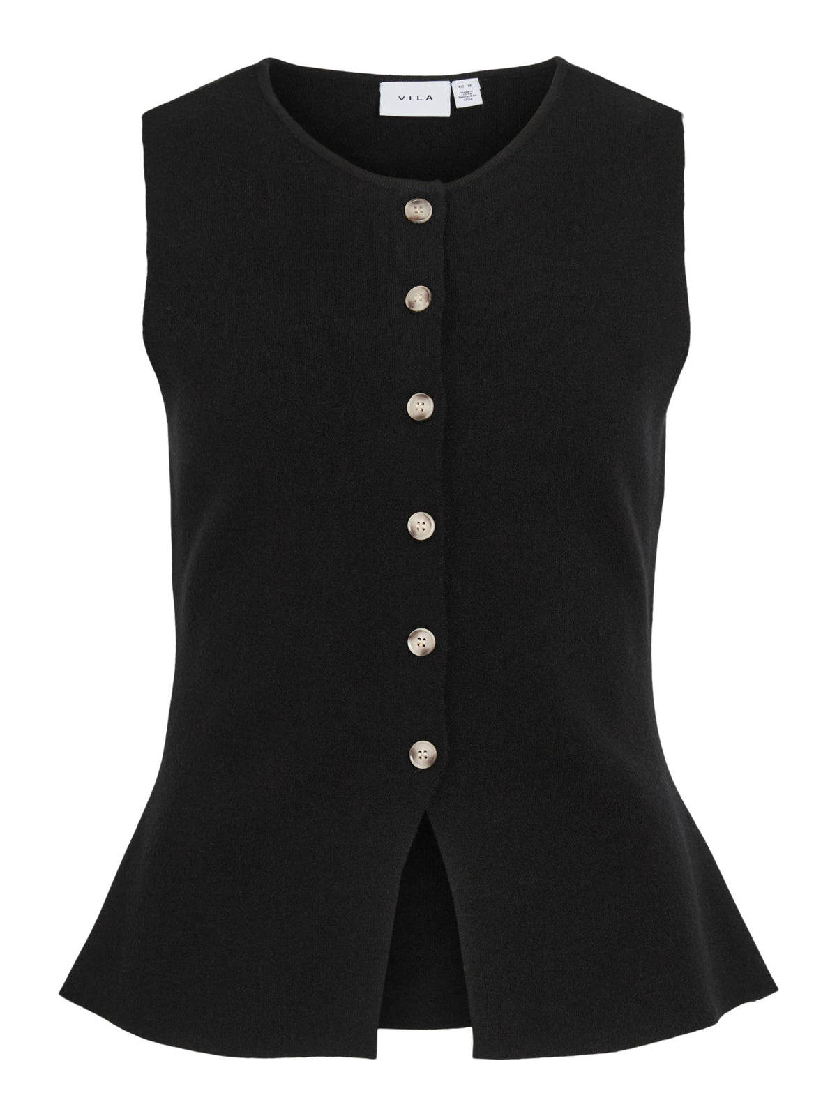 Gabe O-Neck Waistcoat Knit
