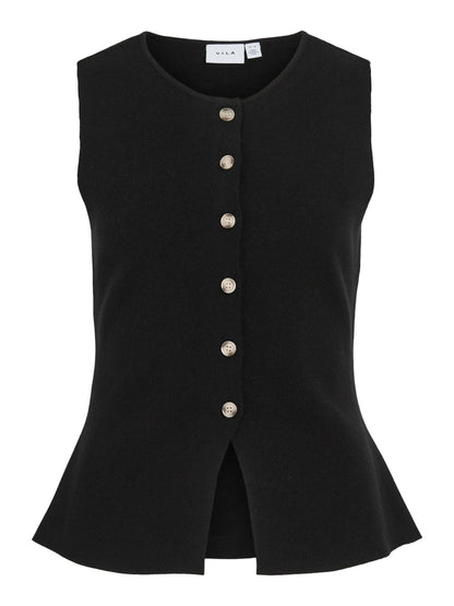 Gabe O-Neck Waistcoat Knit