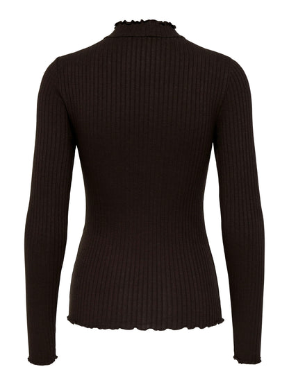 Fransiska long sleeve high neck top