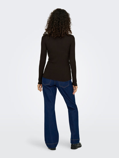Fransiska long sleeve high neck top