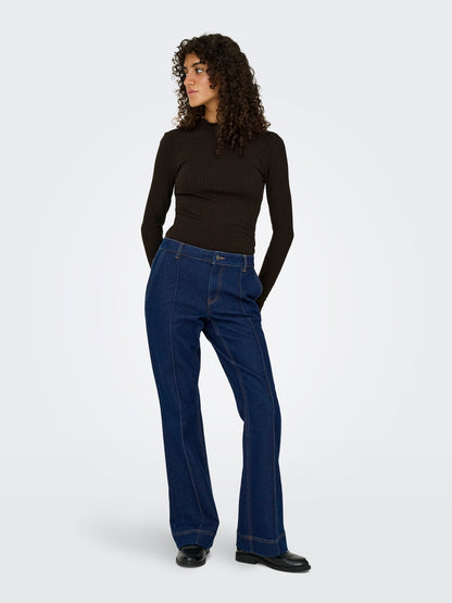 Fransiska long sleeve high neck top