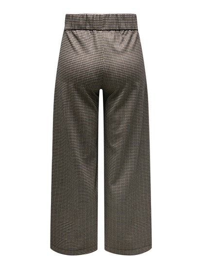 GEGGO Mid waist Wide Leg Fit Trousers