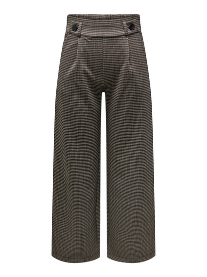 GEGGO Mid waist Wide Leg Fit Trousers