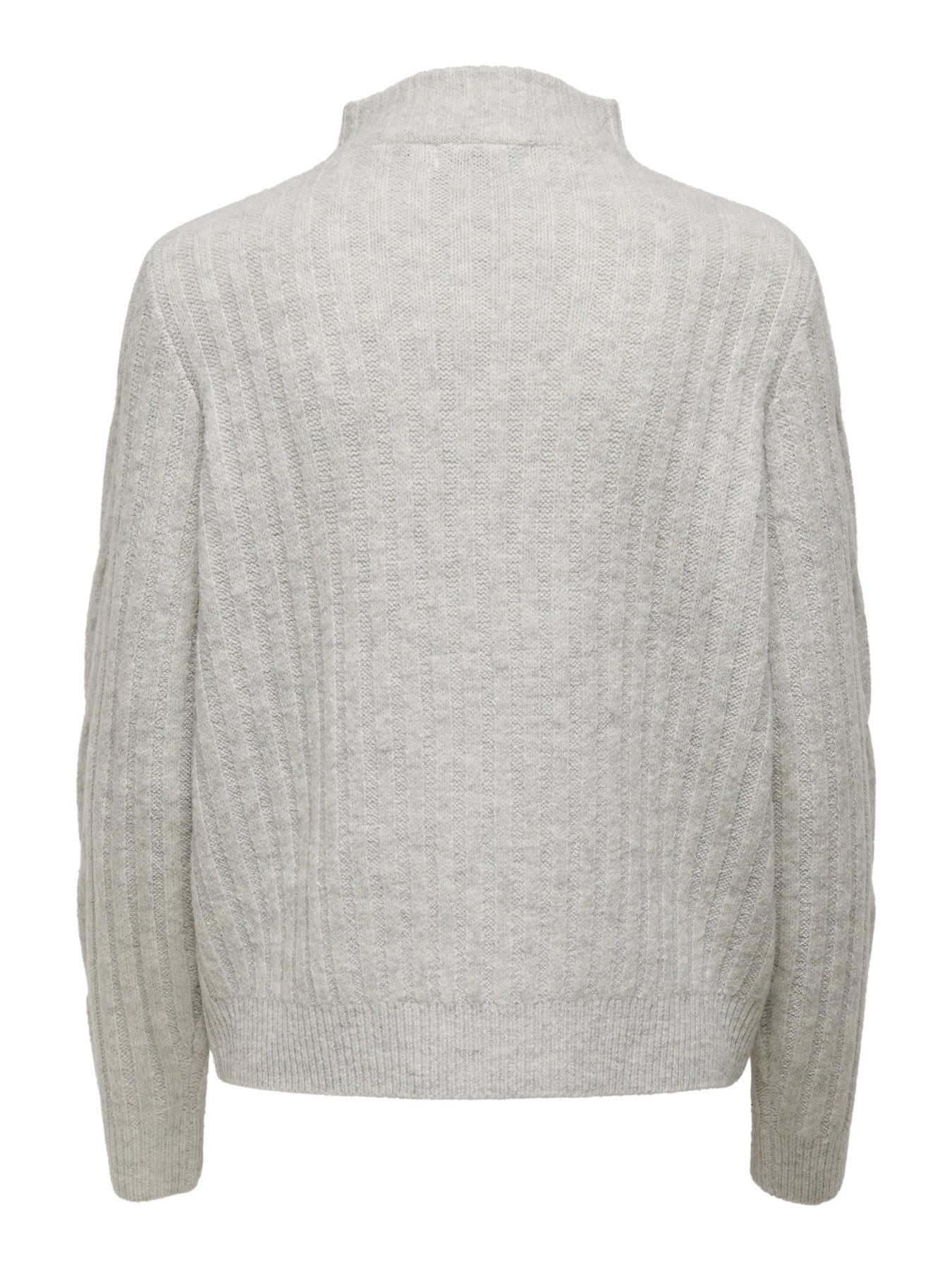 Andrea zipcable pullover knit