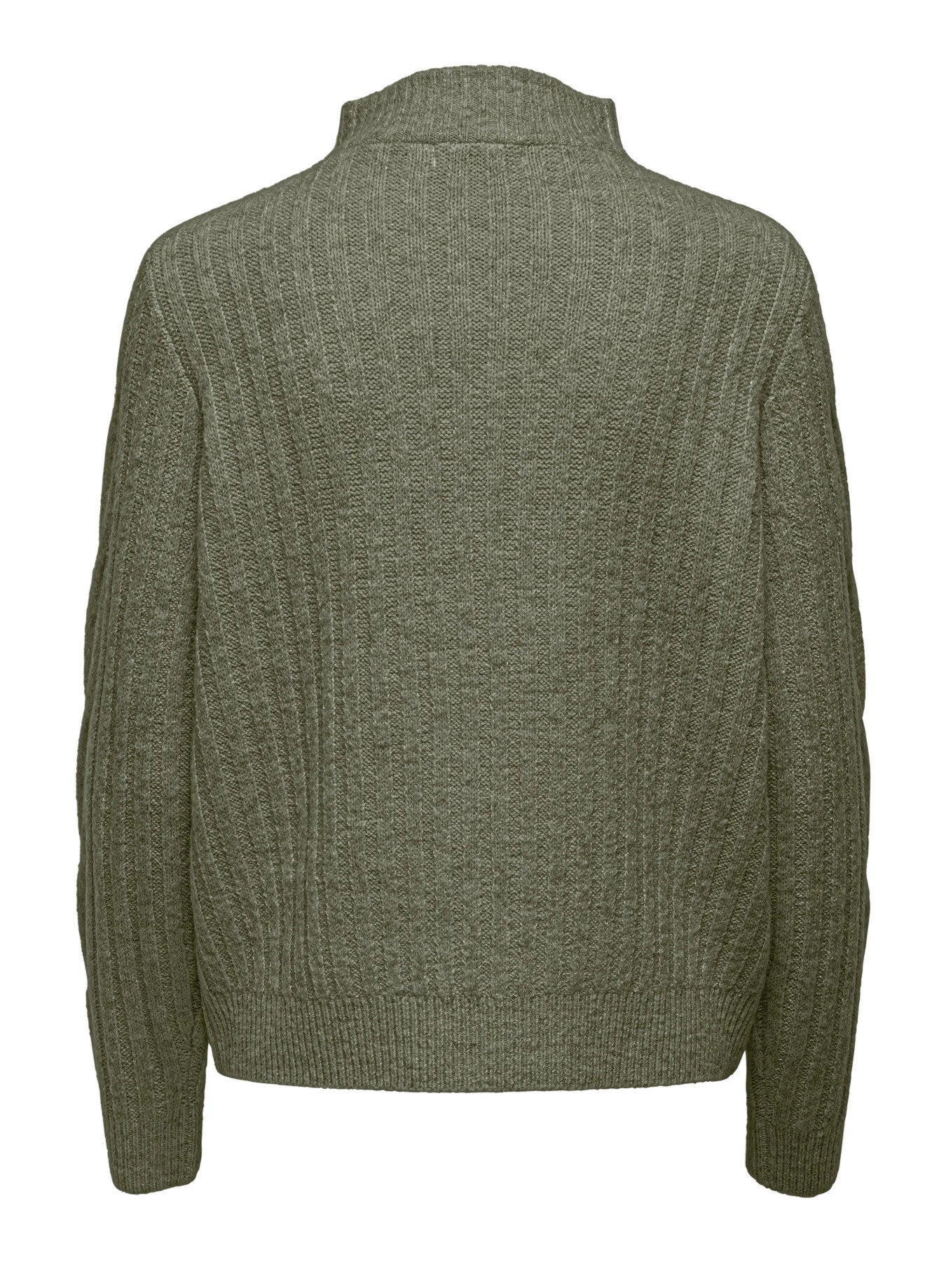Andrea zipcable pullover knit