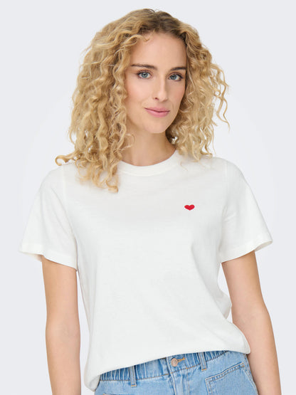 Heart Print Top