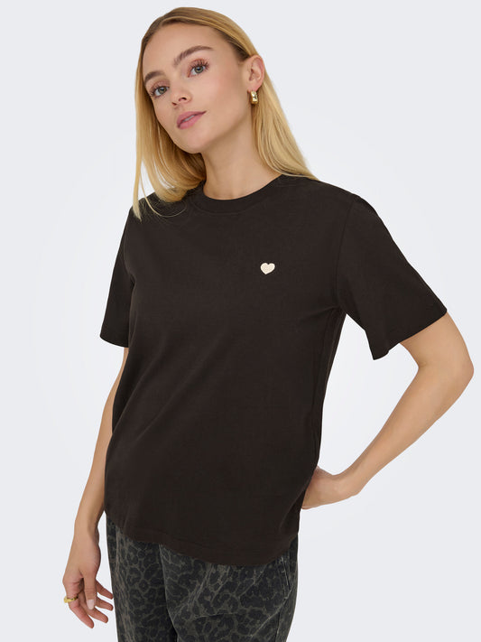 Heart Print Top