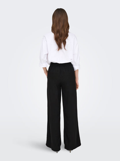 Linen Wide Leg Pant