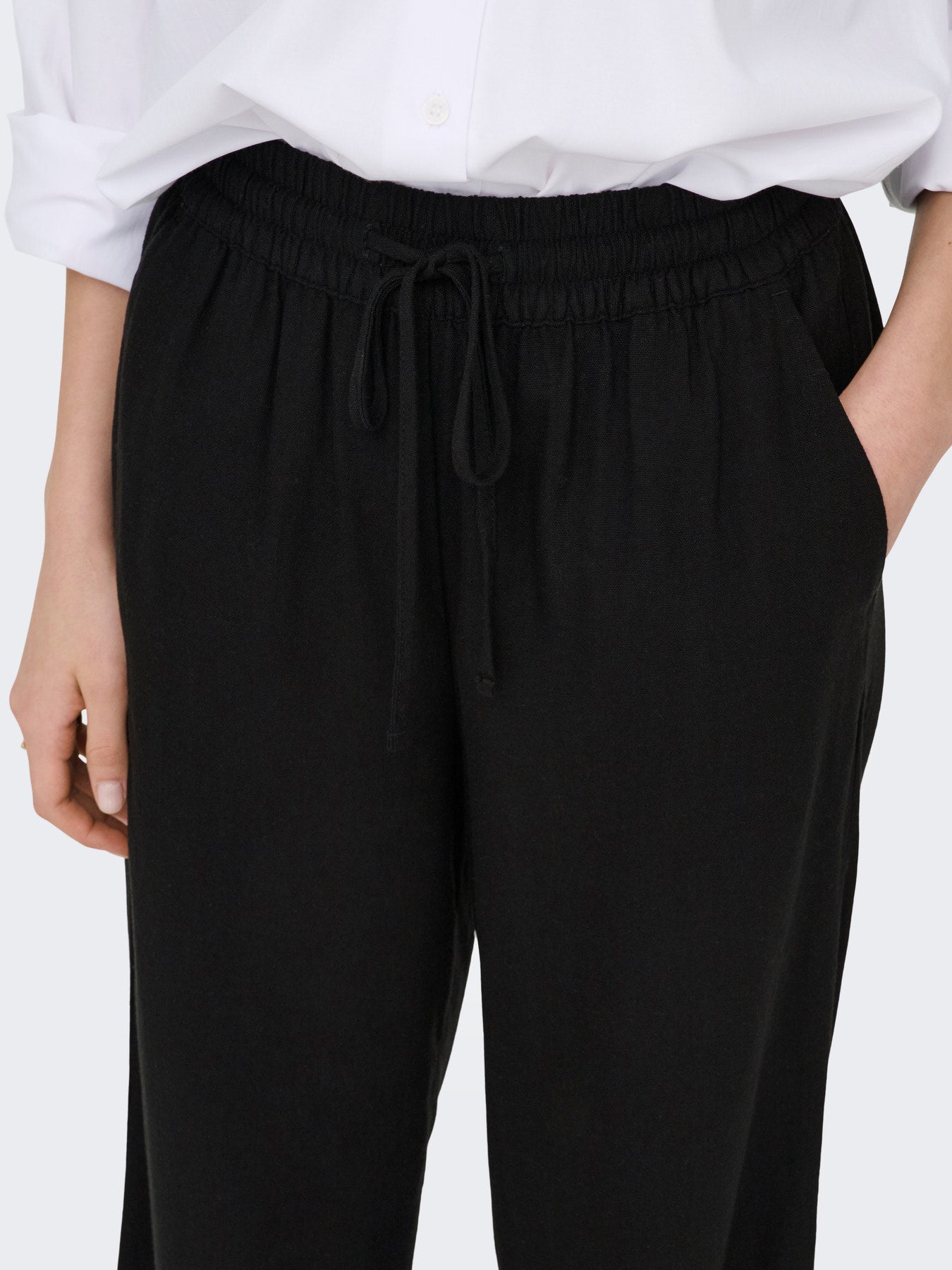 Linen Wide Leg Pant