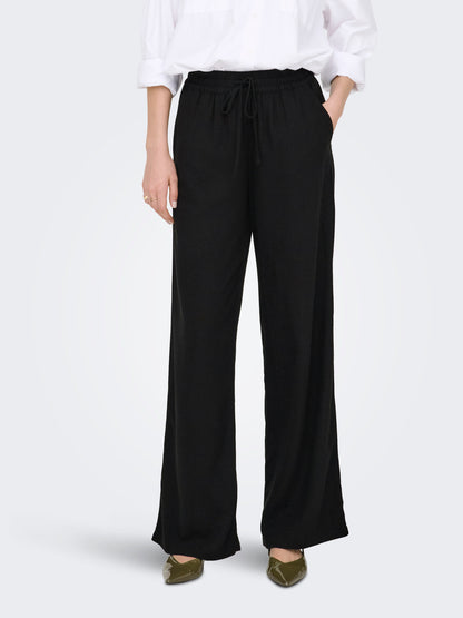 Linen Wide Leg Pant