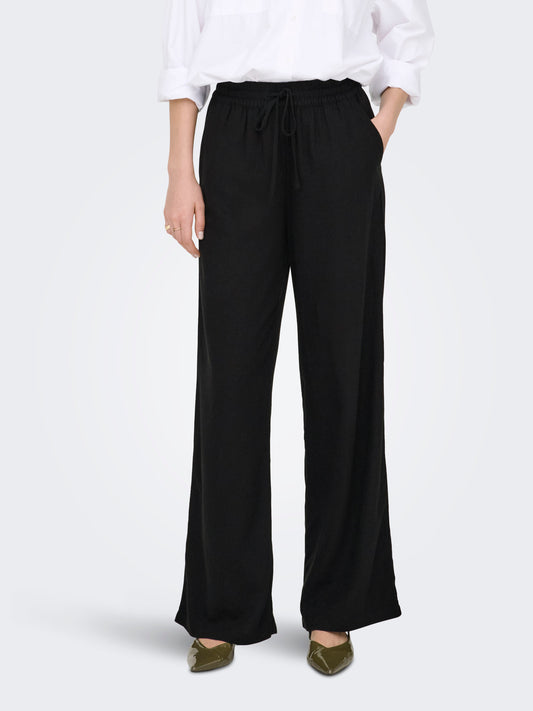 Linen Wide Leg Pant