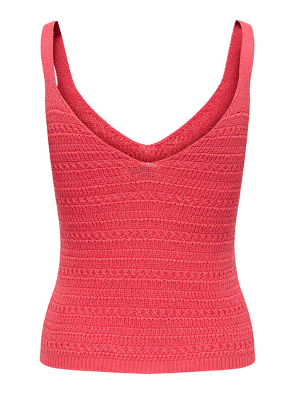 Tropica Sleeveless V-Neck Top