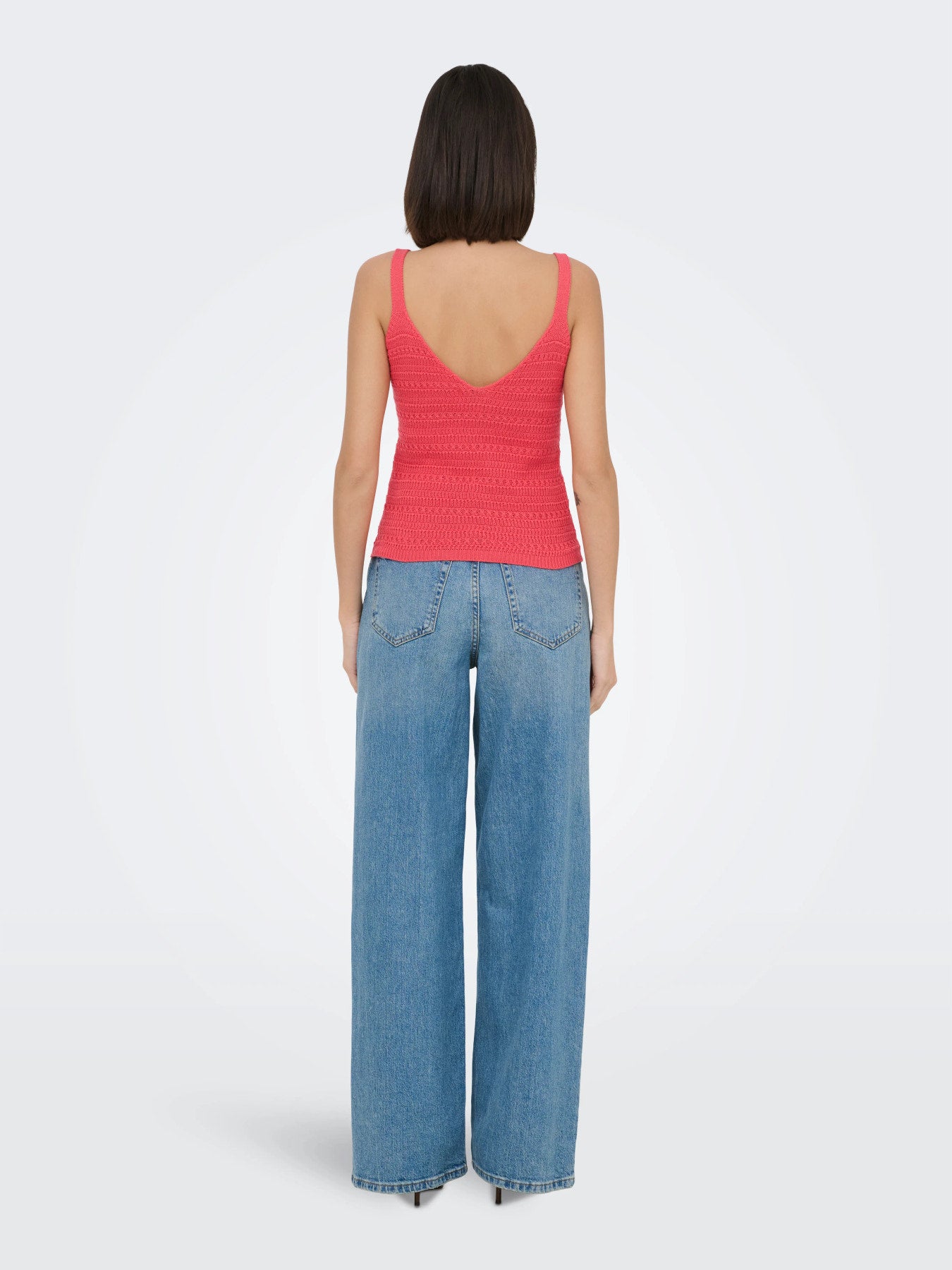 Tropica Sleeveless V-Neck Top