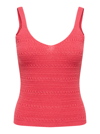 Tropica Sleeveless V-Neck Top