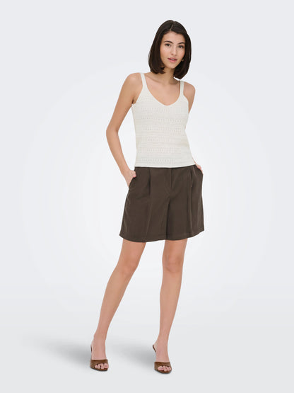 Tropica Sleeveless V-Neck Top