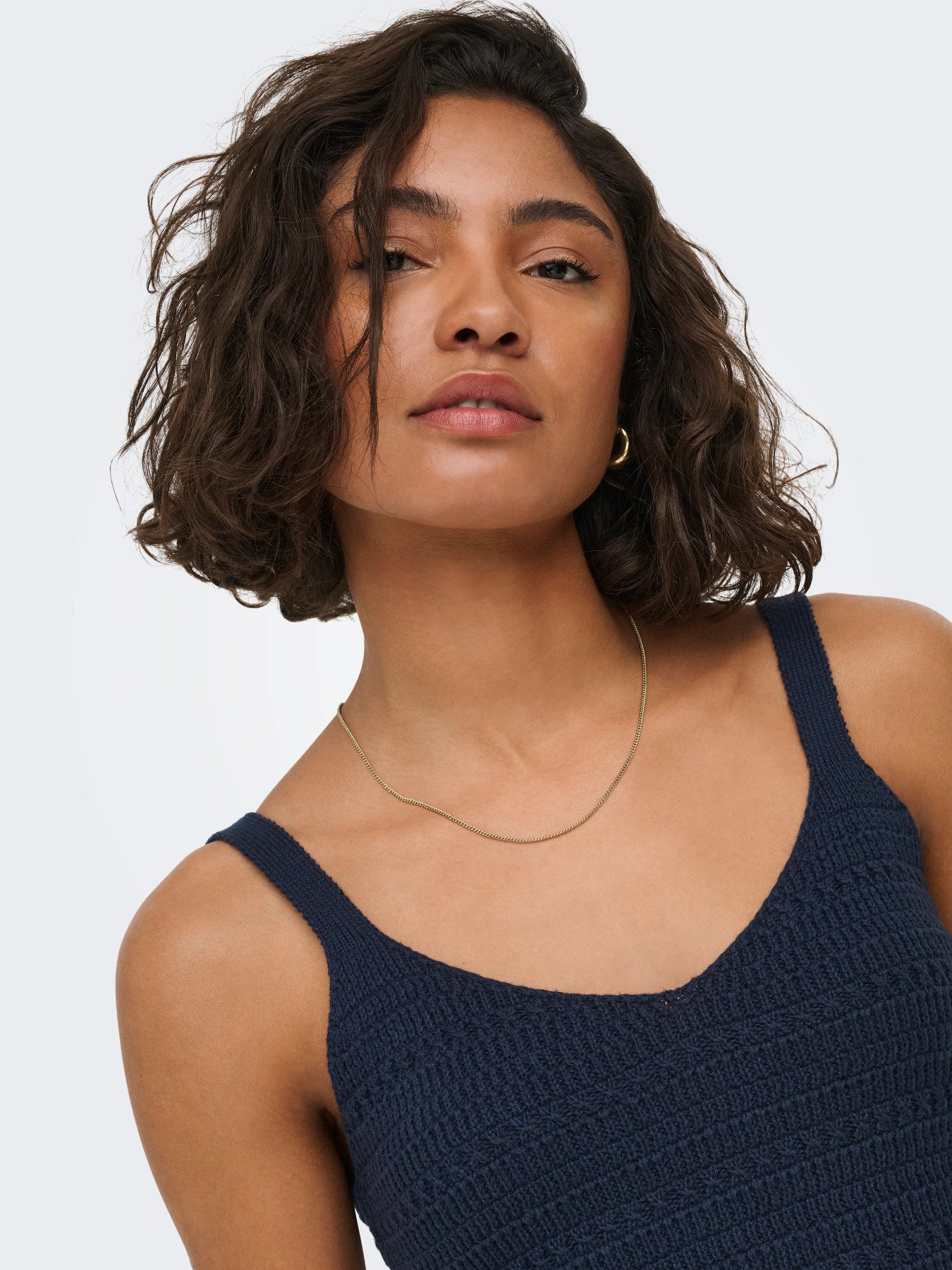 Tropica Sleeveless V-Neck Top