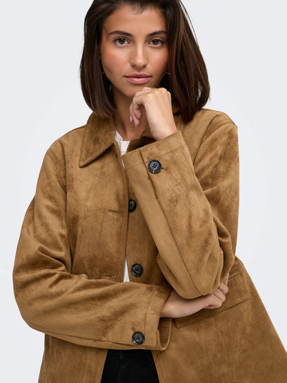Parker Faux Suede Jacket