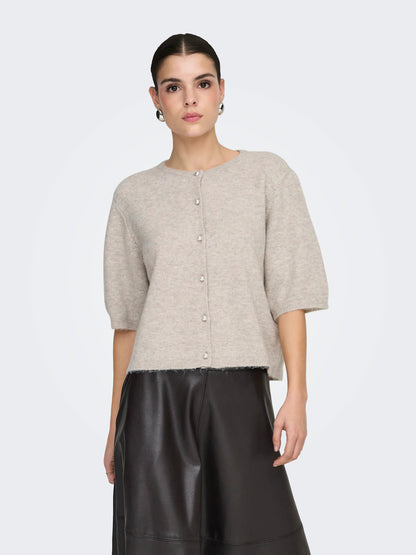 Rue 2/4 sleeve pearl knit cardigan