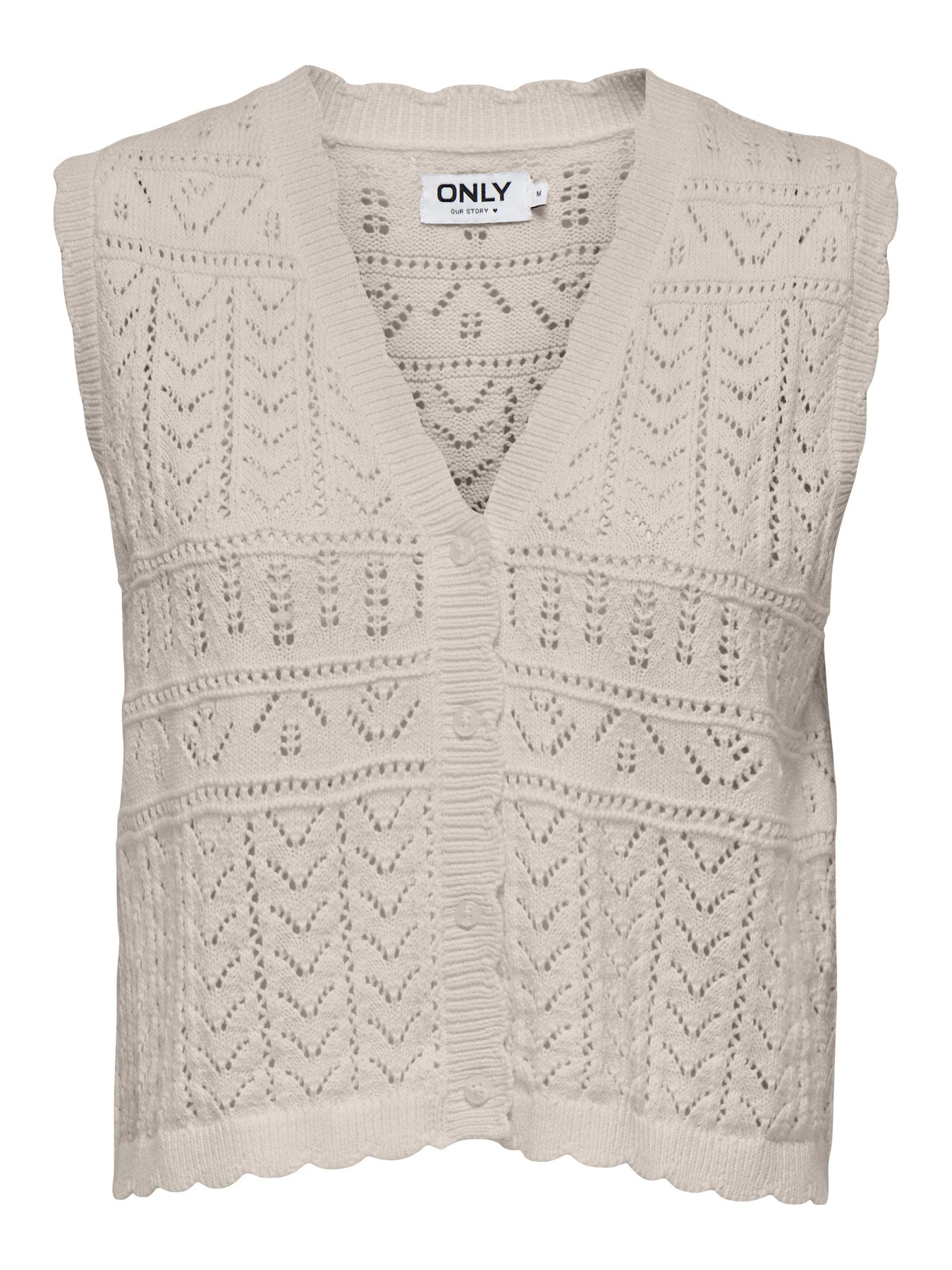 Rina V-Neck Button Vest