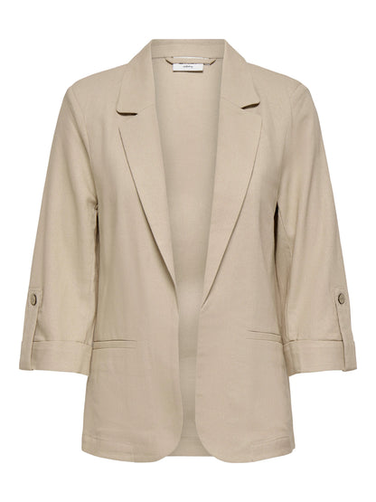 Goa Half Sleeve Linen Blend Blazer