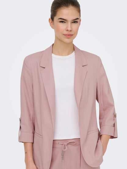 Goa Half Sleeve Linen Blend Blazer