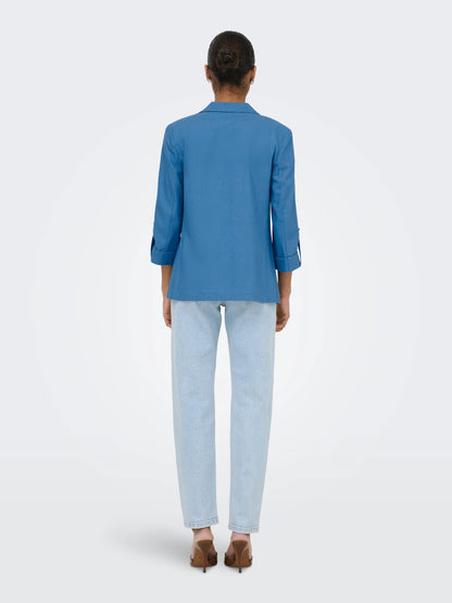 Goa Half Sleeve Linen Blend Blazer