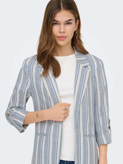 Goa Half Sleeve Linen Blend Blazer