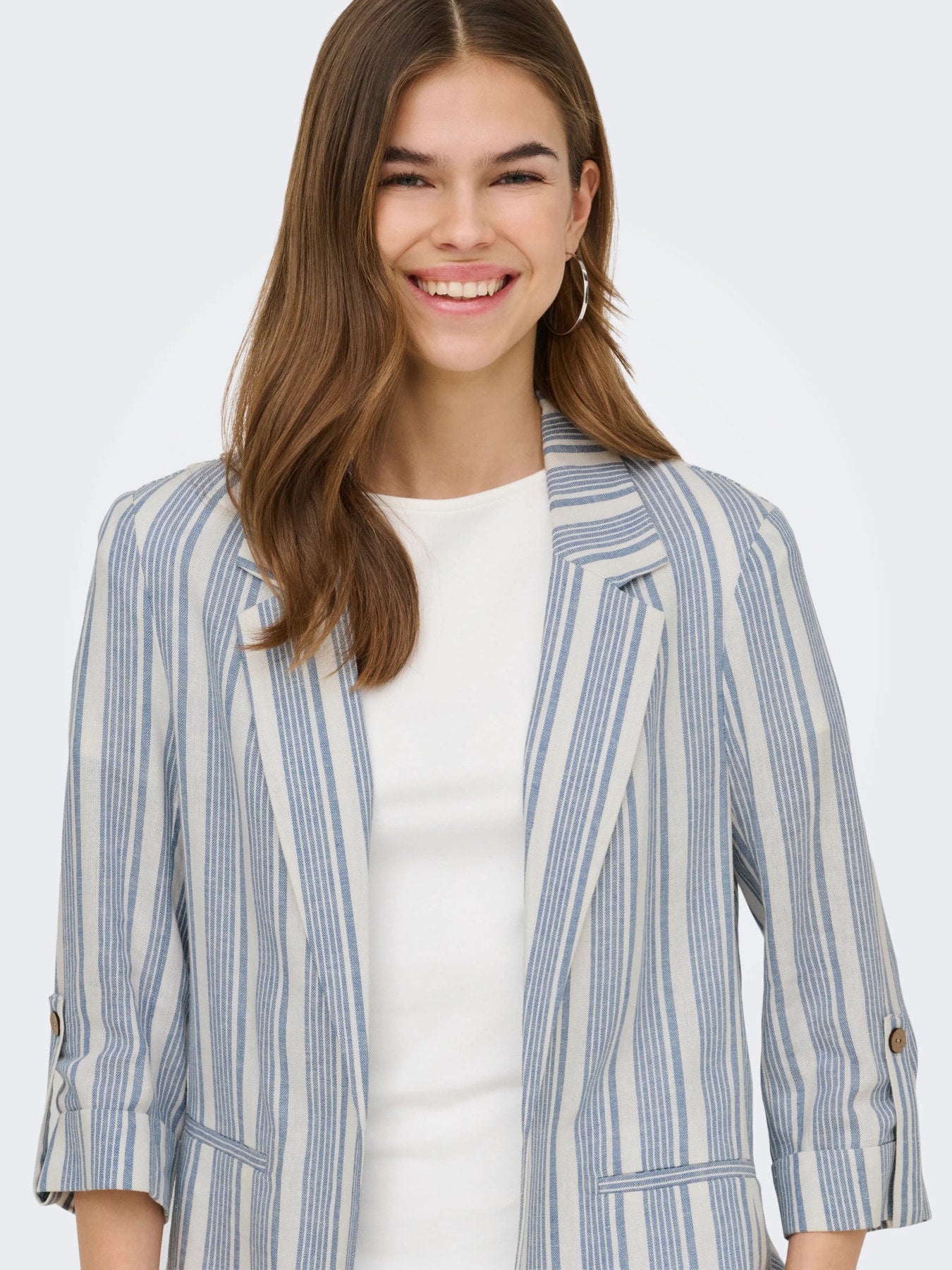 Goa Half Sleeve Linen Blend Blazer