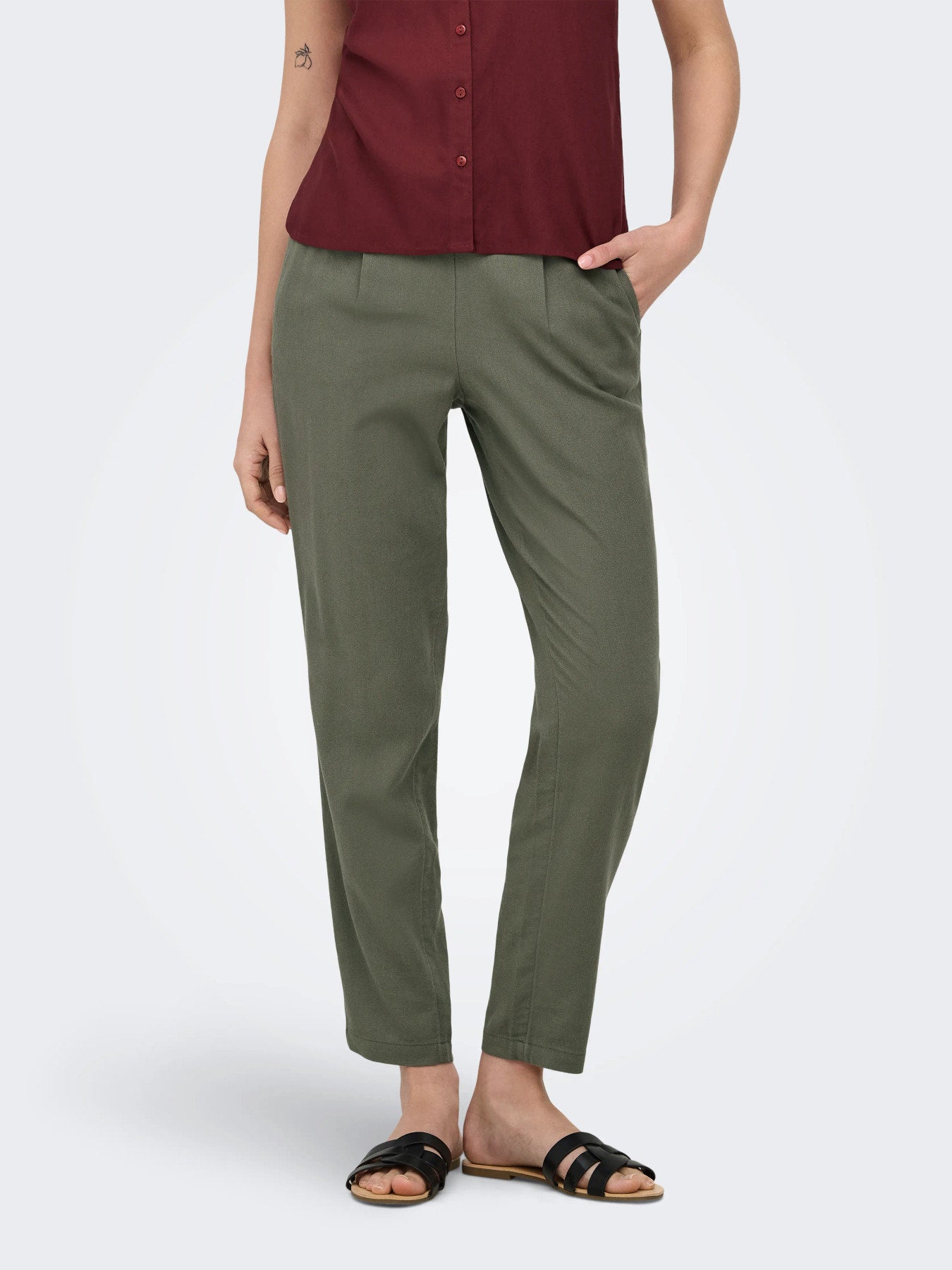 Goa Linen Blend Trousers