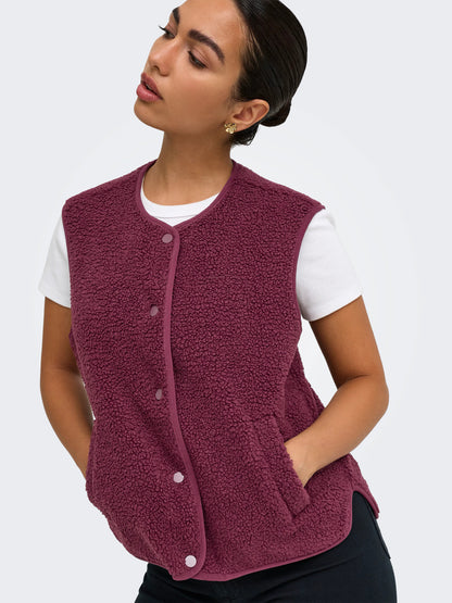 Simina Teddy waistcoat