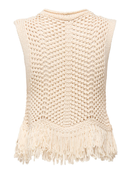 Kimmie Fringe Knit Top