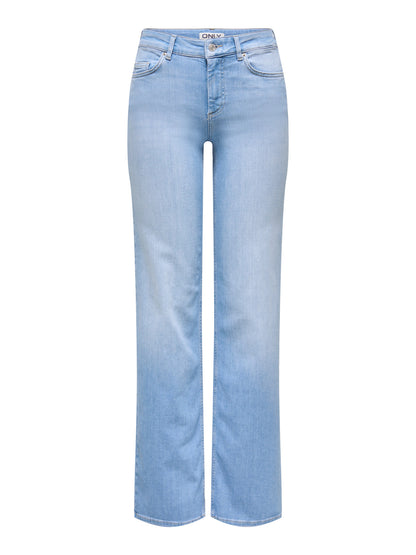 Blush Mid Straight Jeans