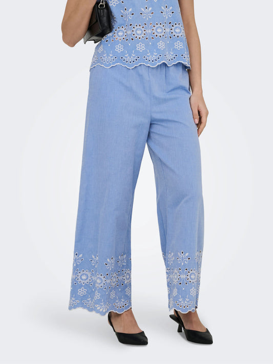 Marina Embroidered Trousers