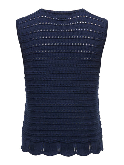 Tanja Sleeveless O-Neck Top