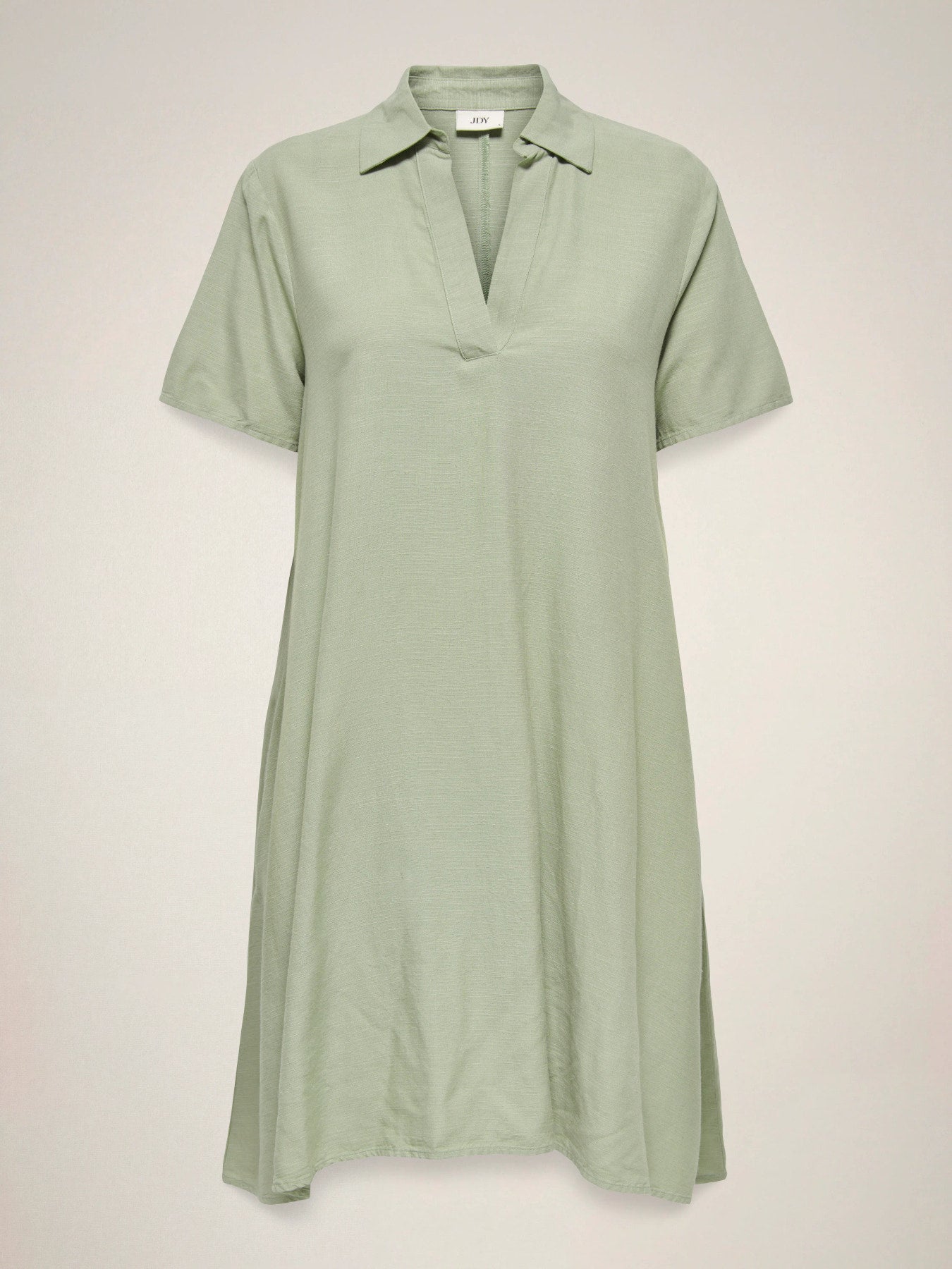 Caya Linen Short Sleeve Dress