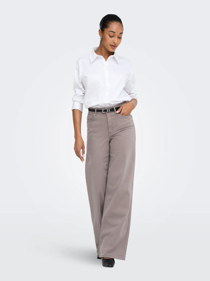 Madison High Waisted Wide Leg Jeans