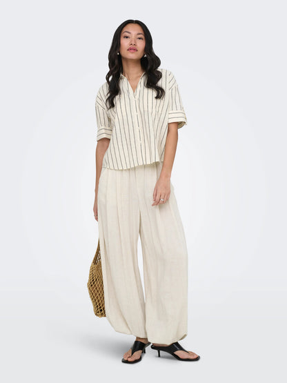 Tizana Stripe Short Sleeve Shirt