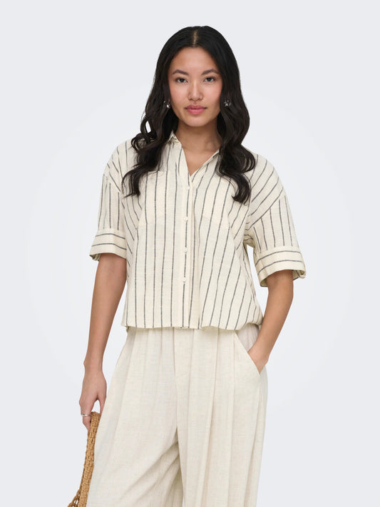 Tizana Stripe Short Sleeve Shirt