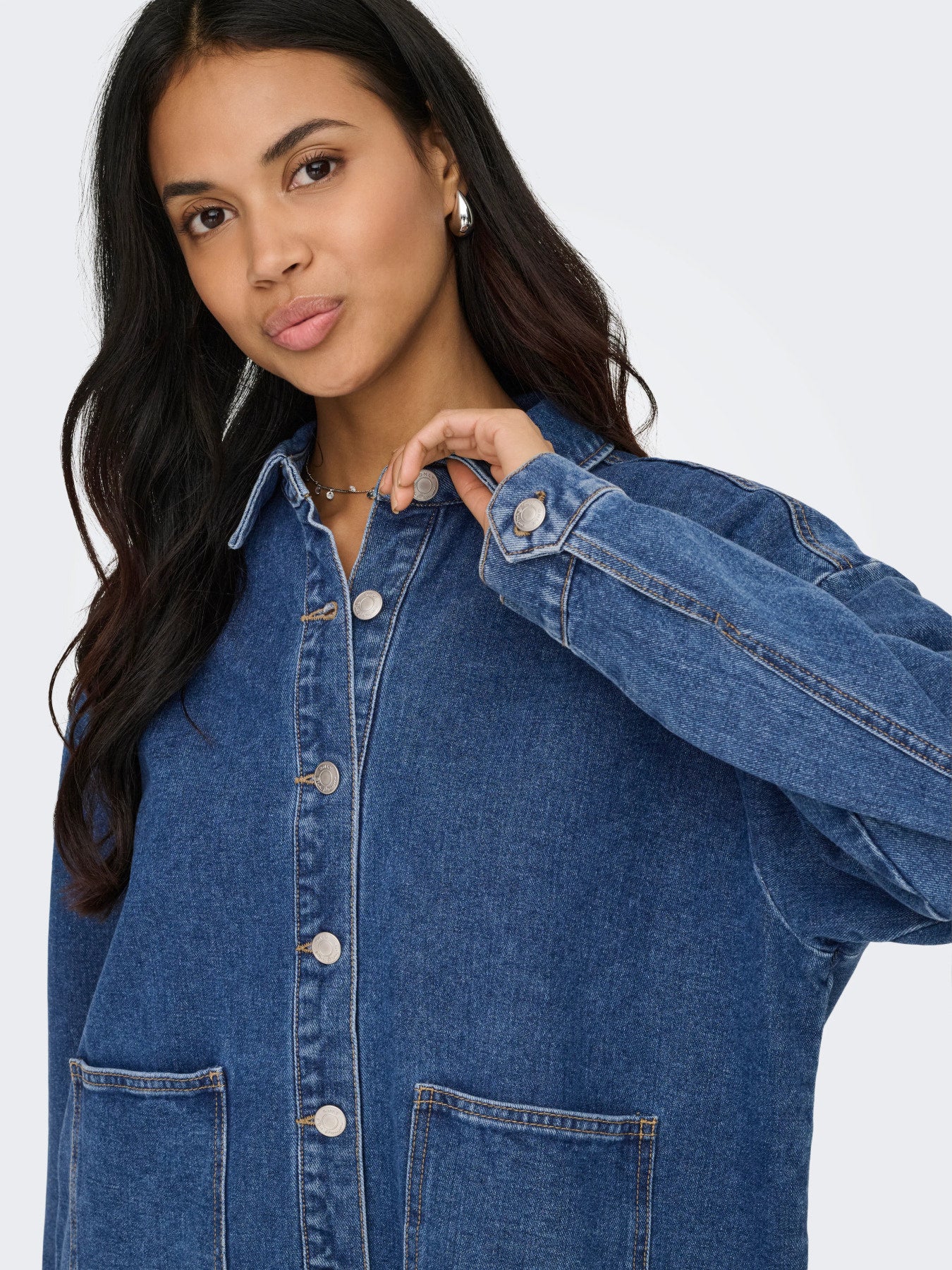 Lara Denim Shacket