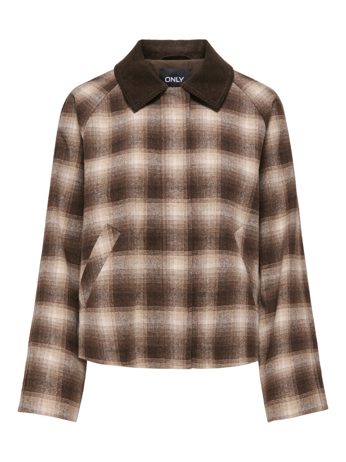 Kine Checked Cord Jacket