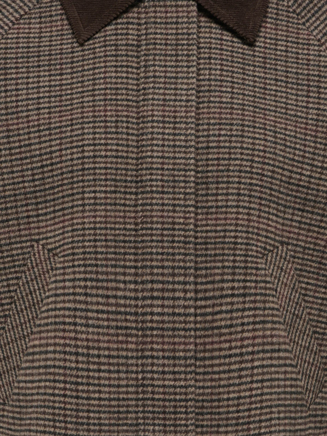 Kine Checked Cord Jacket