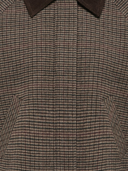 Kine Checked Cord Jacket