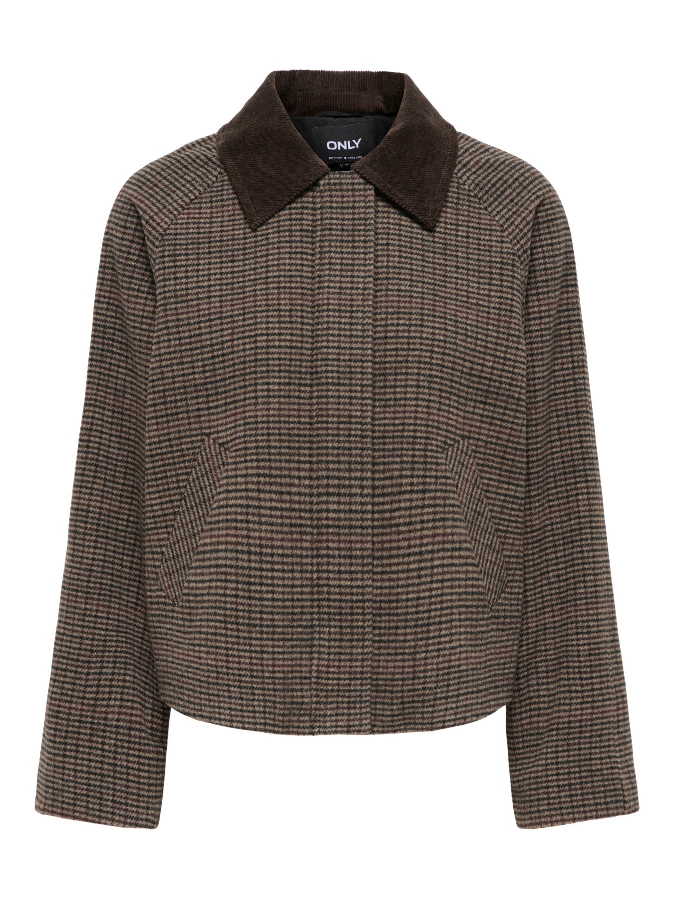 Kine Checked Cord Jacket
