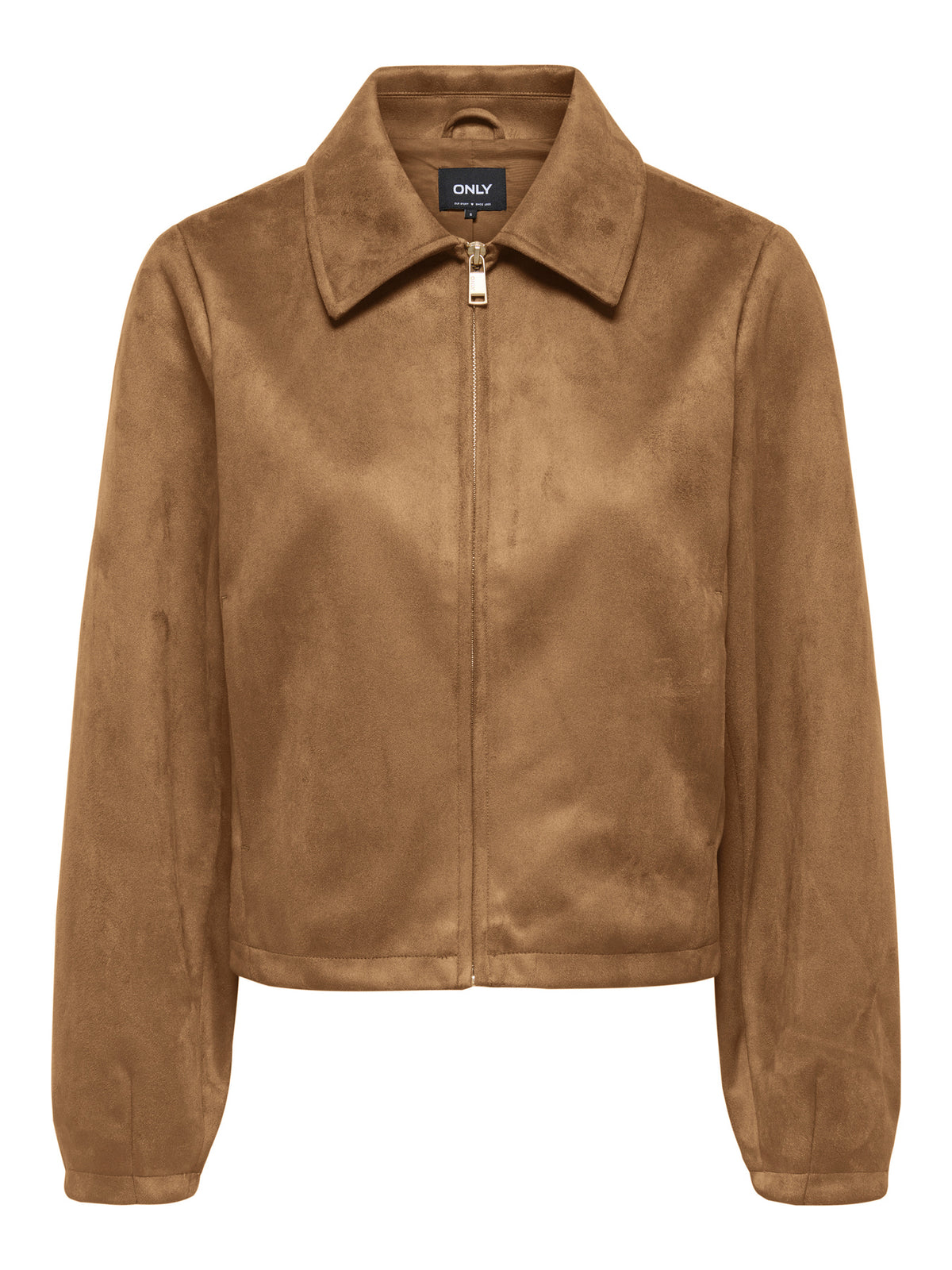 Carolina Faux Suede Zip Jacket