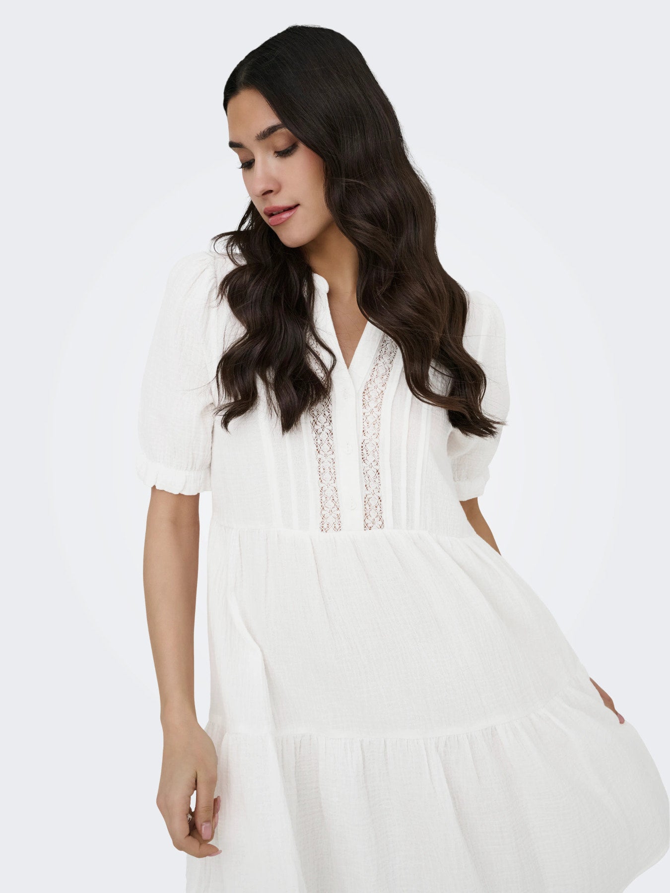 Theis Half Sleeve Lace Dress