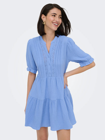 Theis Half Sleeve Lace Dress